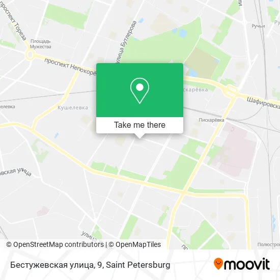 Бестужевская улица, 9 map