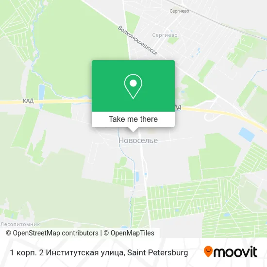 1 корп. 2 Институтская улица map