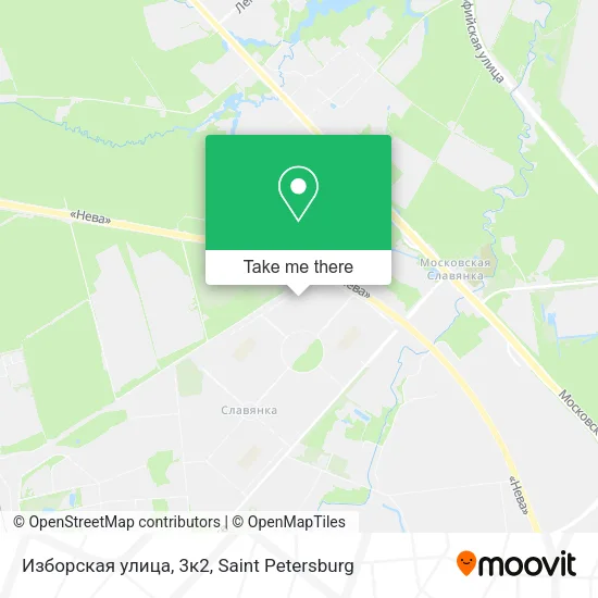 Изборская улица, 3к2 map