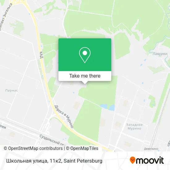 Школьная улица, 11к2 map