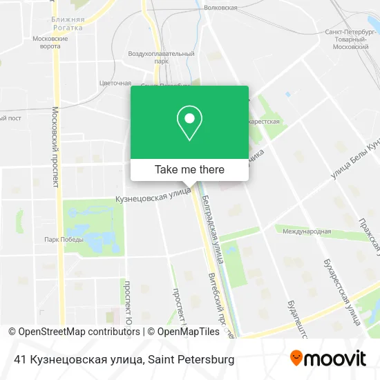 41 Кузнецовская улица map