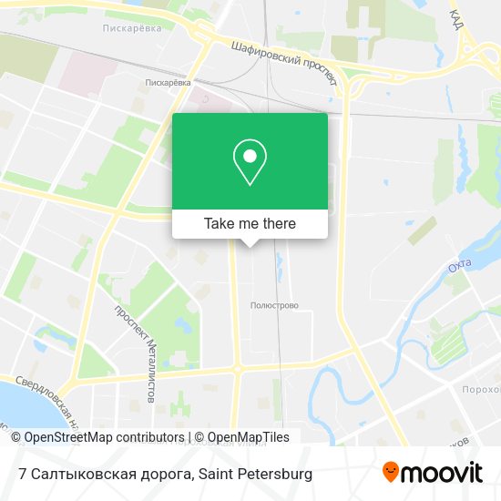 7 Салтыковская дорога map