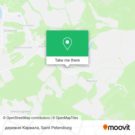 деревня Карвала map