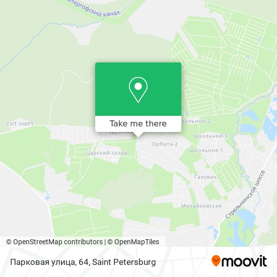 Парковая улица, 64 map