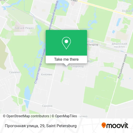 Прогонная улица, 29 map