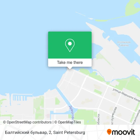 Балтийский бульвар, 2 map