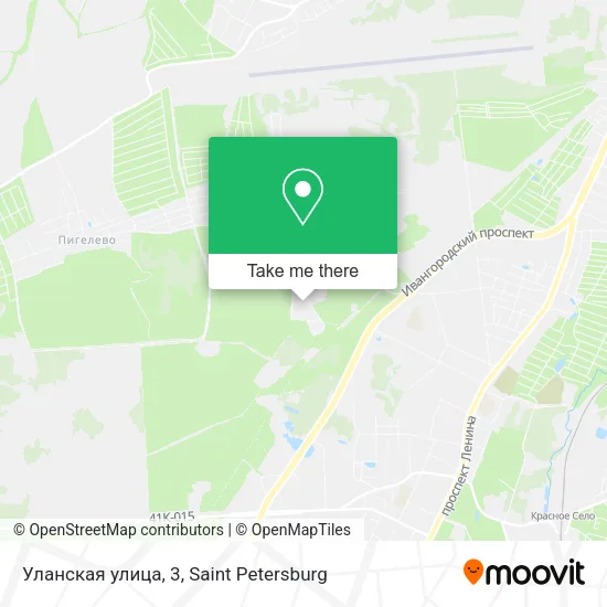 Уланская улица, 3 map