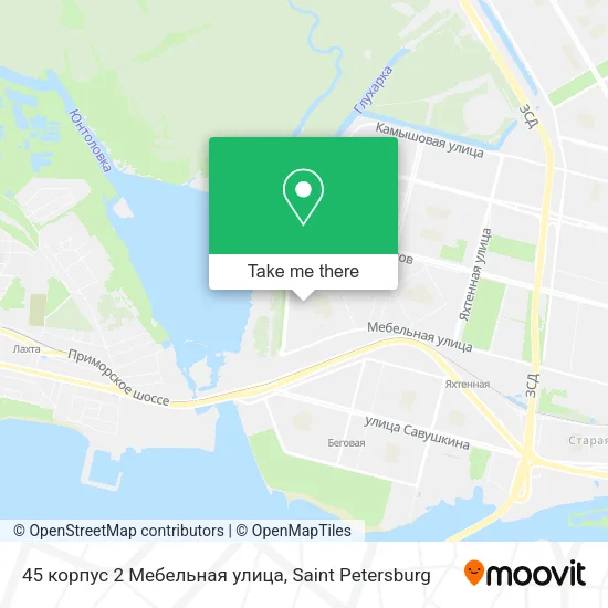 45 корпус 2 Мебельная улица map