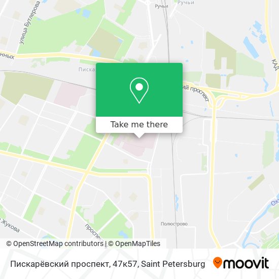 Пискарёвский проспект, 47к57 map