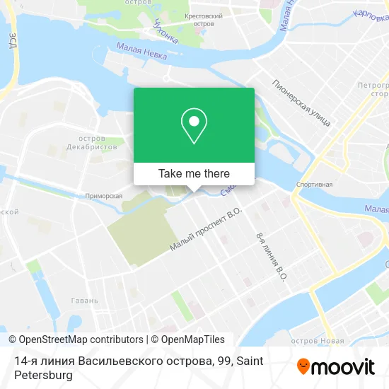 14-я линия Васильевского острова, 99 map