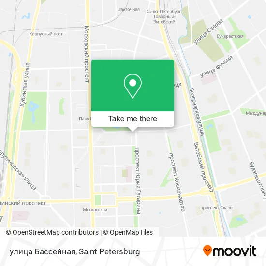 улица Бассейная map