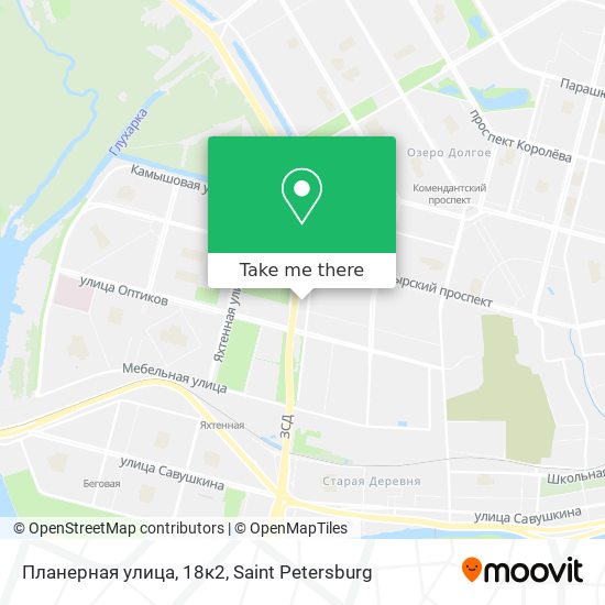 Планерная улица, 18к2 map