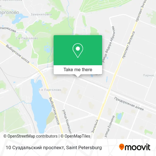 10 Суздальский проспект map