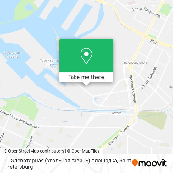 1 Элеваторная (Угольная гавань) площадка map