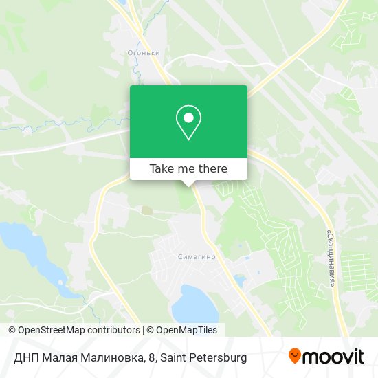 ДНП Малая Малиновка, 8 map