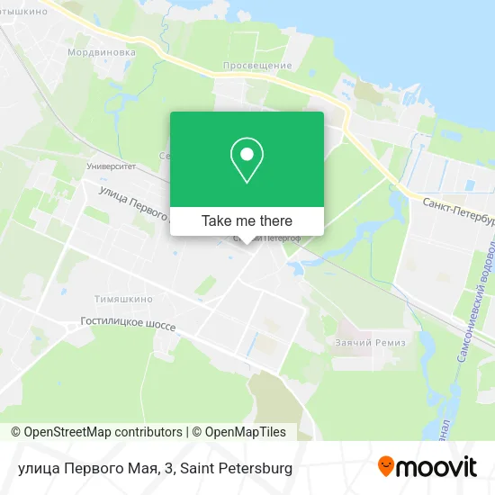улица Первого Мая, 3 map
