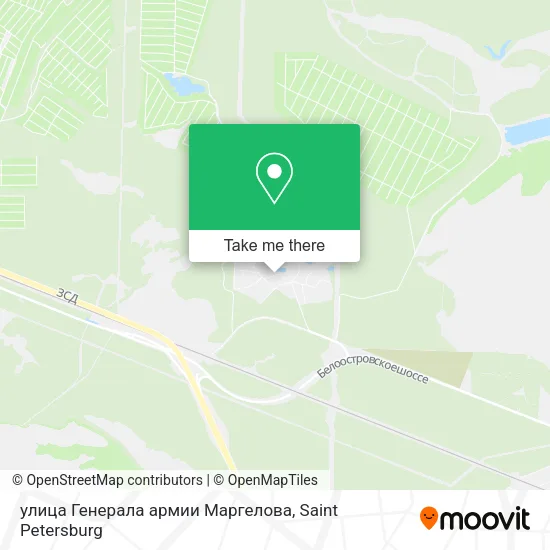 улица Генерала армии Маргелова map