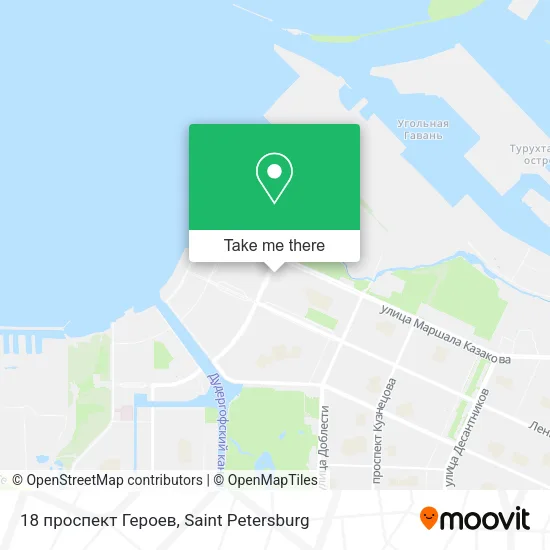 18 проспект Героев map