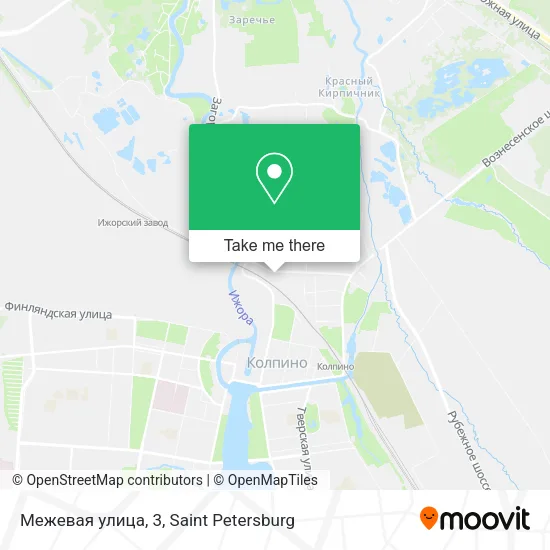 Межевая улица, 3 map