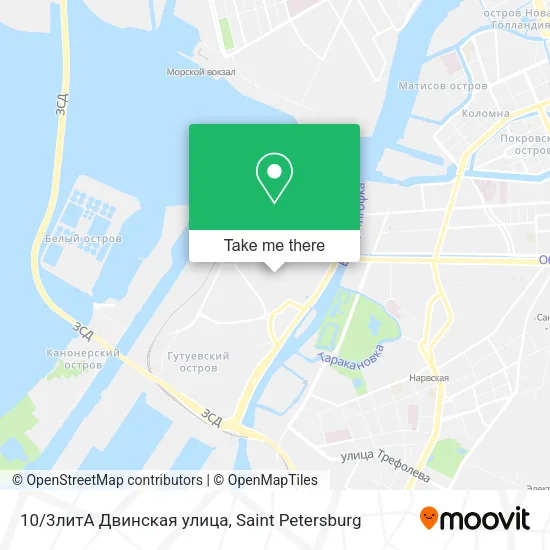 10/3литА Двинская улица map