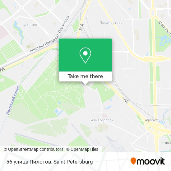 56 улица Пилотов map