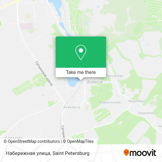 Набережная улица map