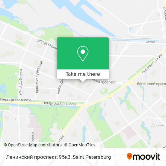 Ленинский проспект, 95к3 map
