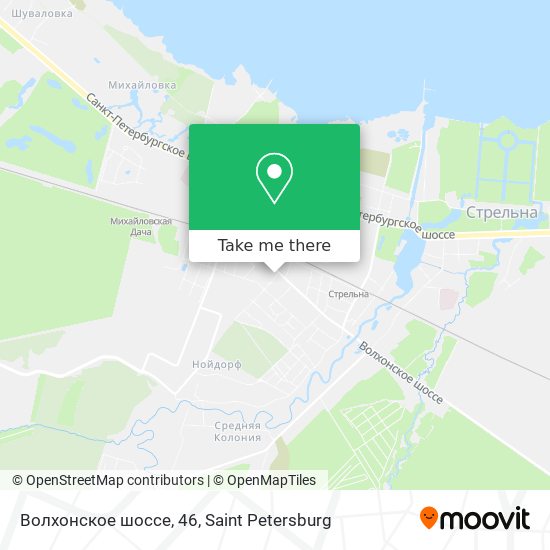 Волхонское шоссе, 46 map