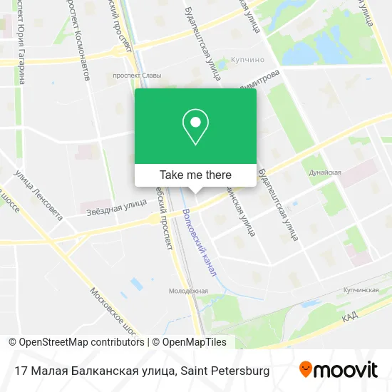 17 Малая Балканская улица map