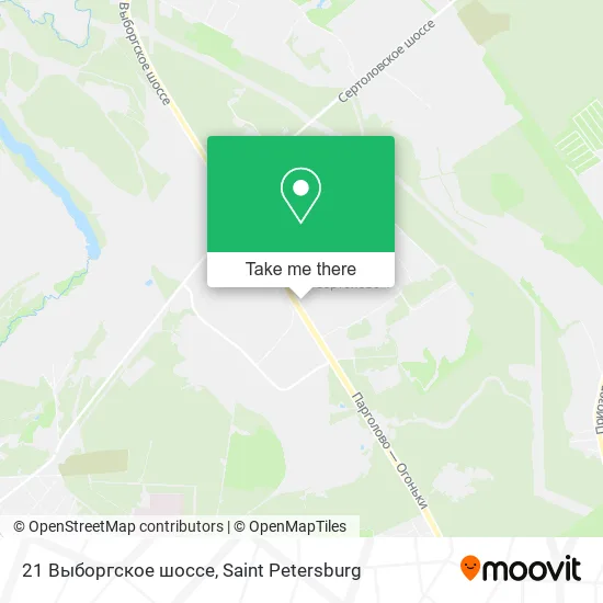 21 Выборгское шоссе map