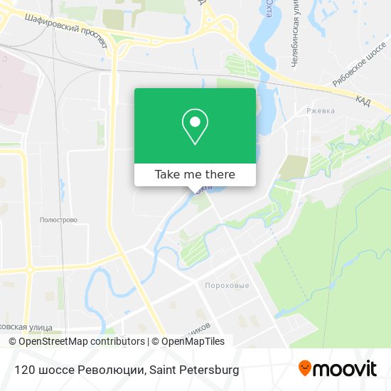 120 шоссе Революции map