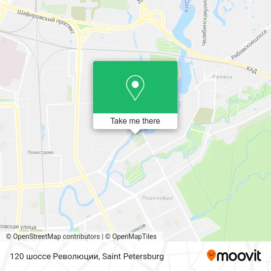 120 шоссе Революции map