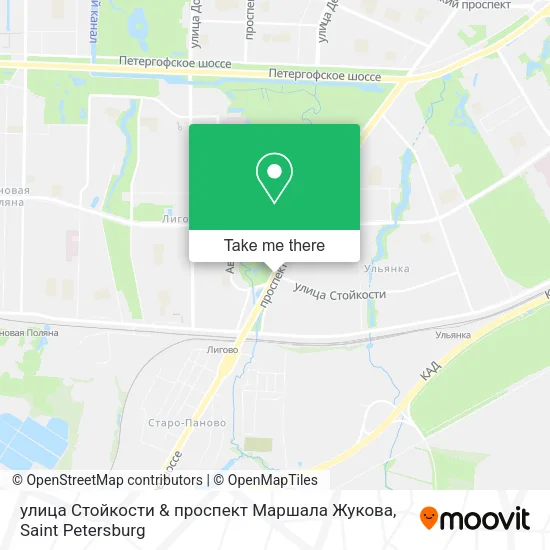 улица Стойкости & проспект Маршала Жукова map