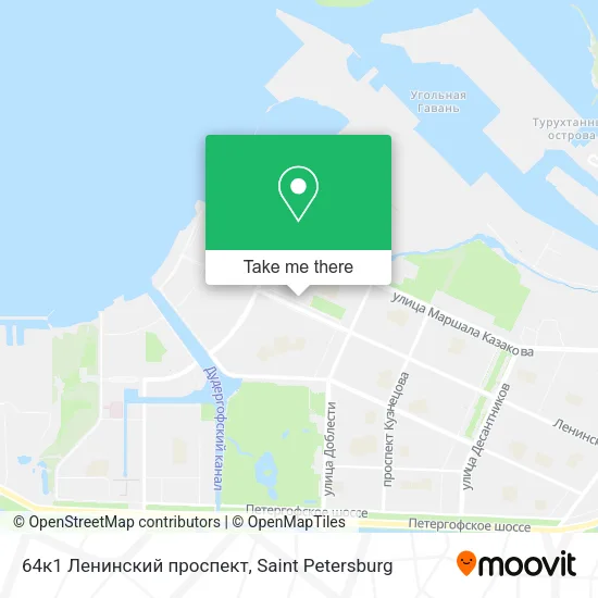 64к1 Ленинский проспект map