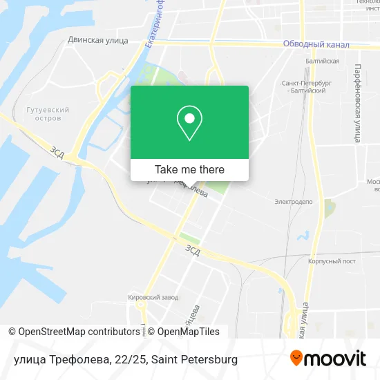 улица Трефолева, 22/25 map