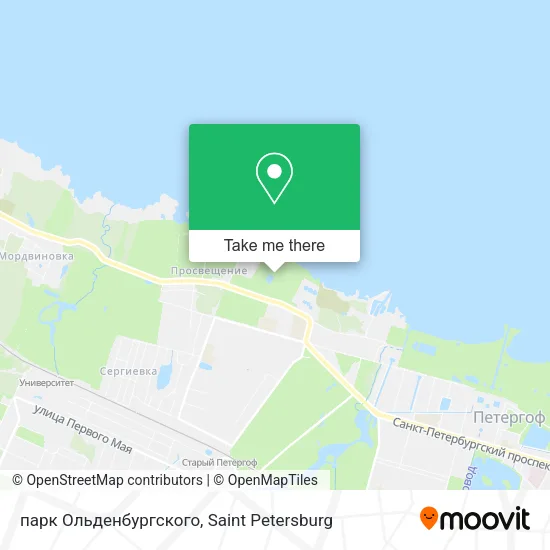 парк Ольденбургского map