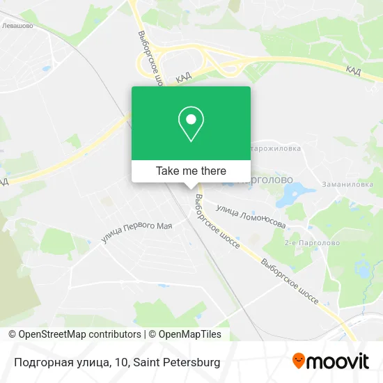 Подгорная улица, 10 map