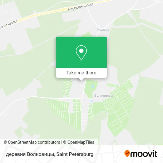 деревня Волковицы map
