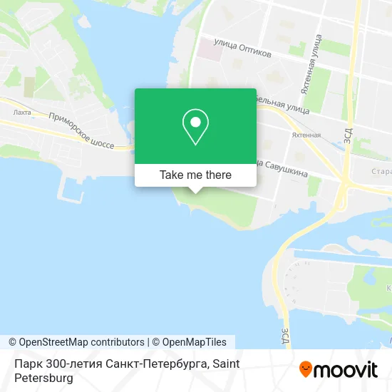 Парк 300-летия Санкт-Петербурга map