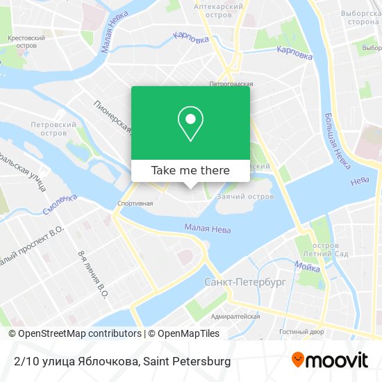 2/10 улица Яблочкова map