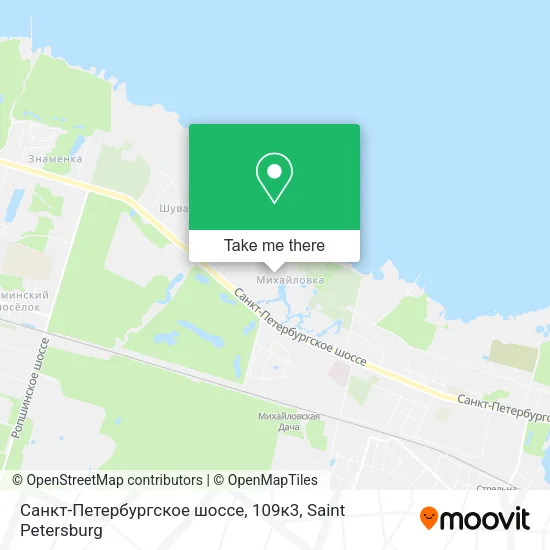 Санкт-Петербургское шоссе, 109к3 map