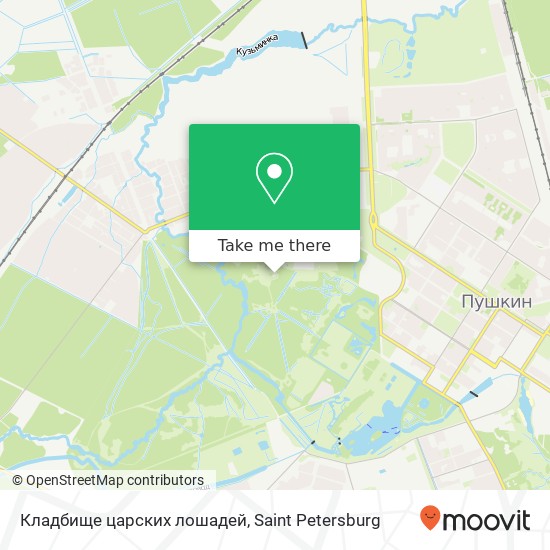 Кладбище царских лошадей map