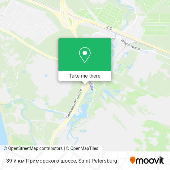 39-й км Приморского шоссе map