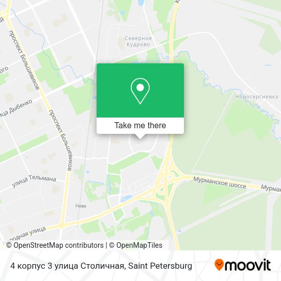 4 корпус 3 улица Столичная map