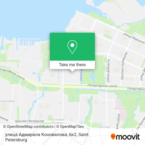 улица Адмирала Коновалова, 6к2 map