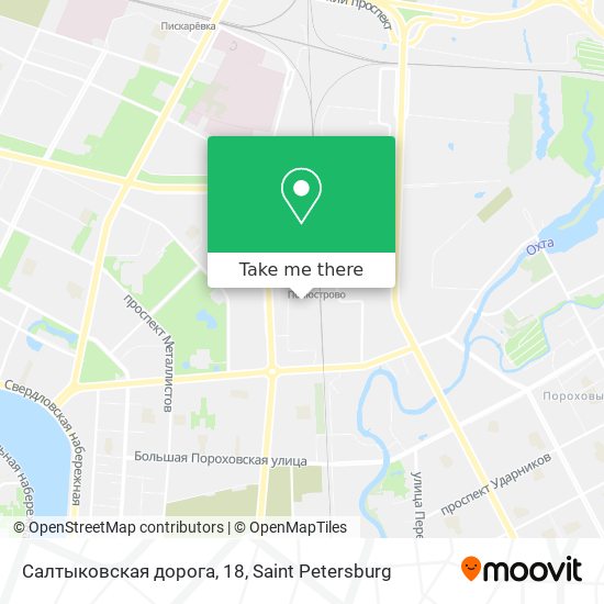 Салтыковская дорога, 18 map