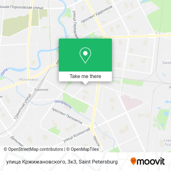 улица Кржижановского, 3к3 map