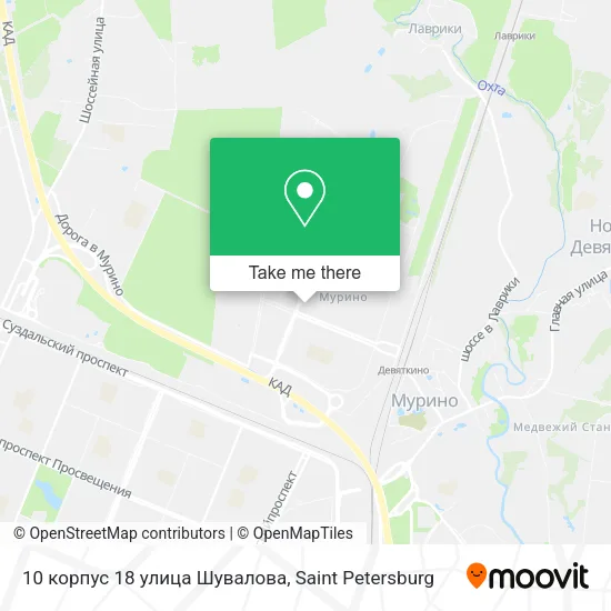 10 корпус 18 улица Шувалова map