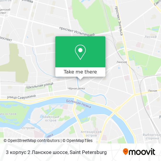 3 корпус 2 Ланское шоссе map