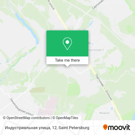 Индустриальная улица, 12 map